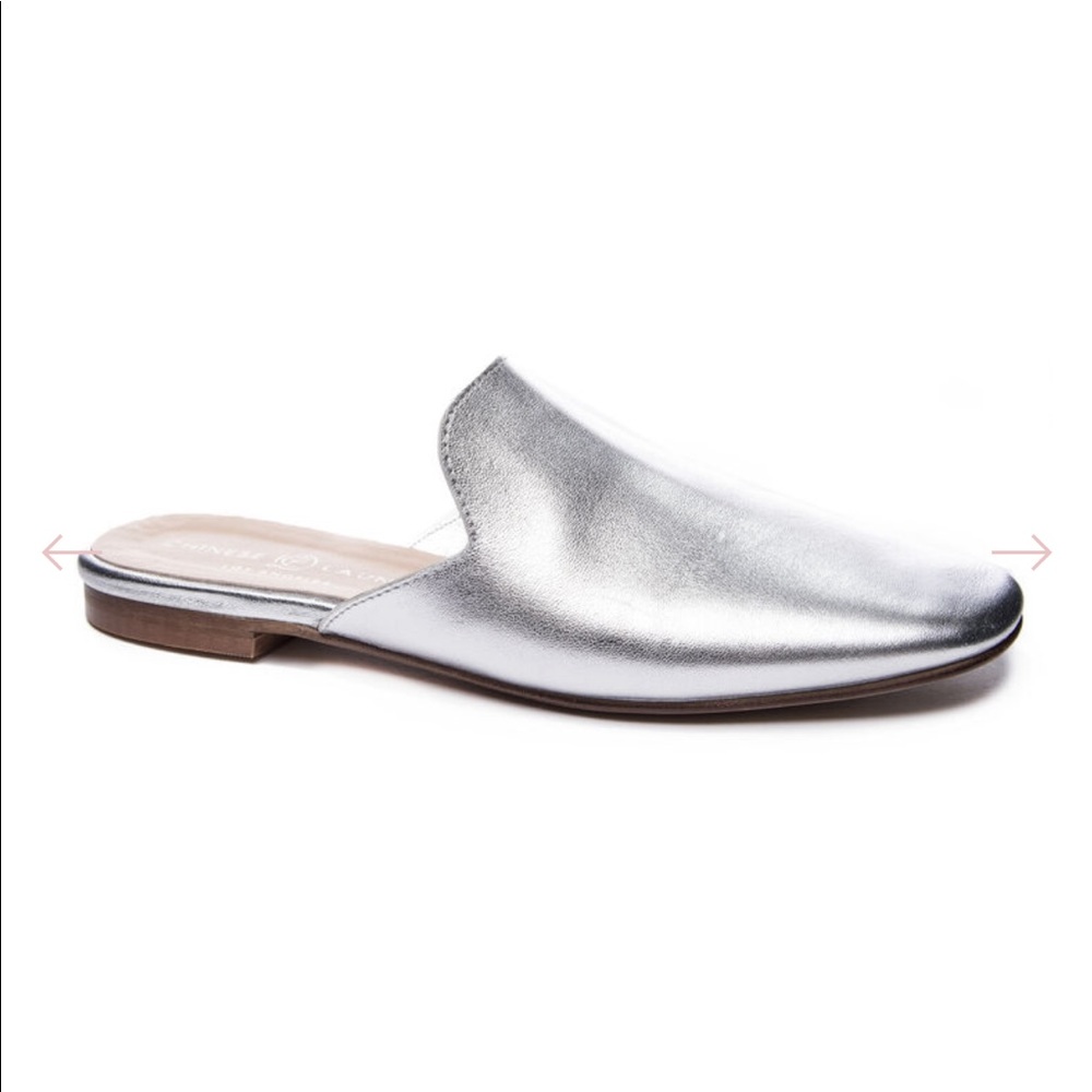 Chinese Laundry Jump it to Mule Silver Mule